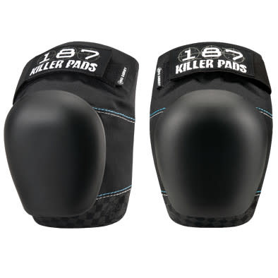 187 Killer Pads - Pro Knee Pads Black - CalStreets BoarderLabs