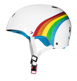 Triple 8 T8 Rainbow Glitter helmet