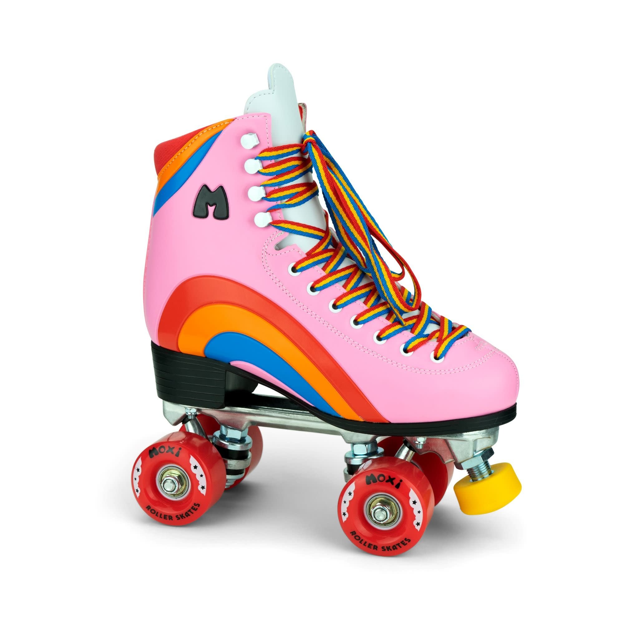 rainbow roller boots