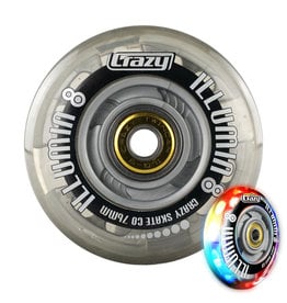 Crazy Skates Illumin8 Inline Wheels (single)