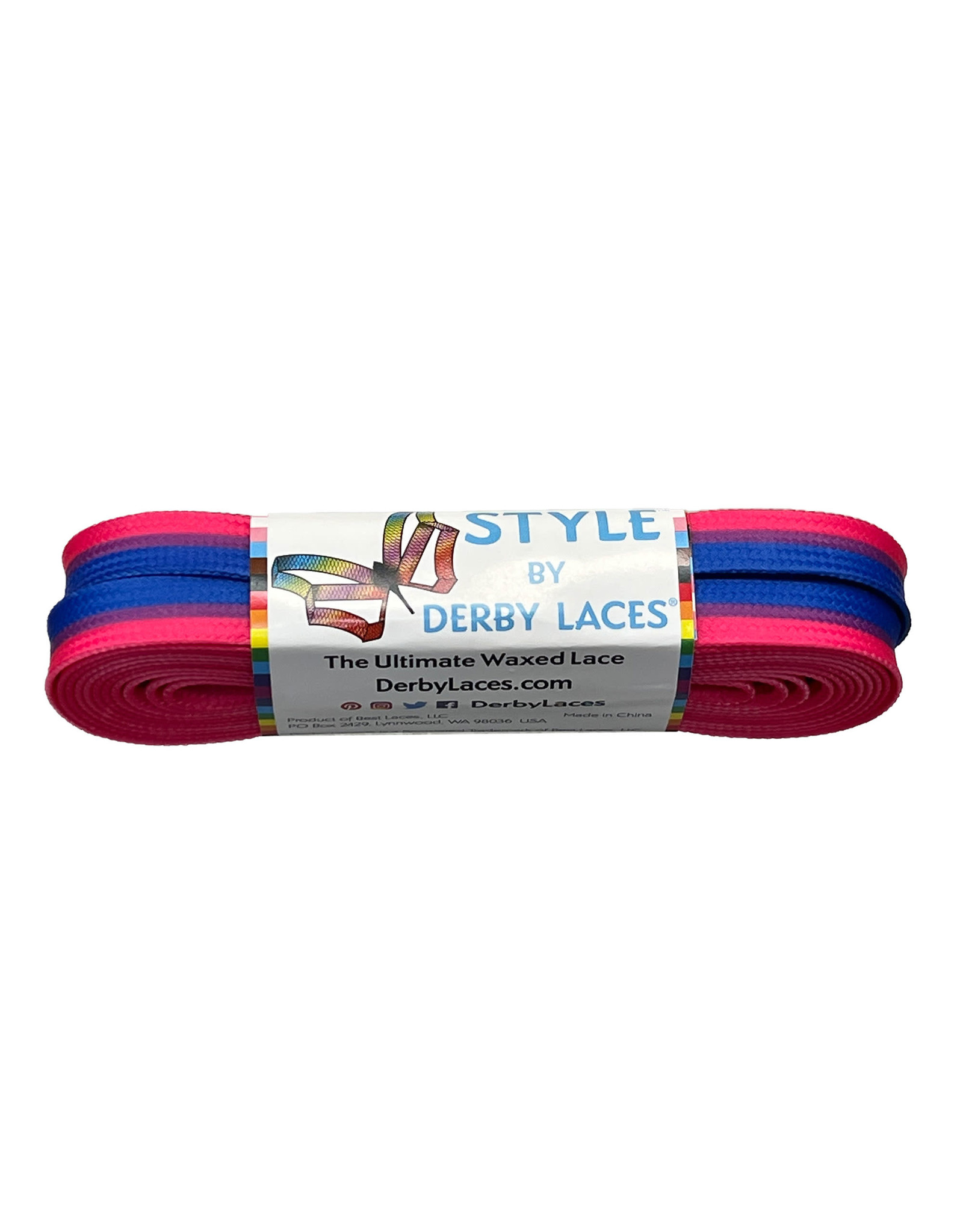 Derby Laces Style Laces 10mm Pride