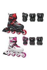 Rollerblade Fury Combo skates and pads