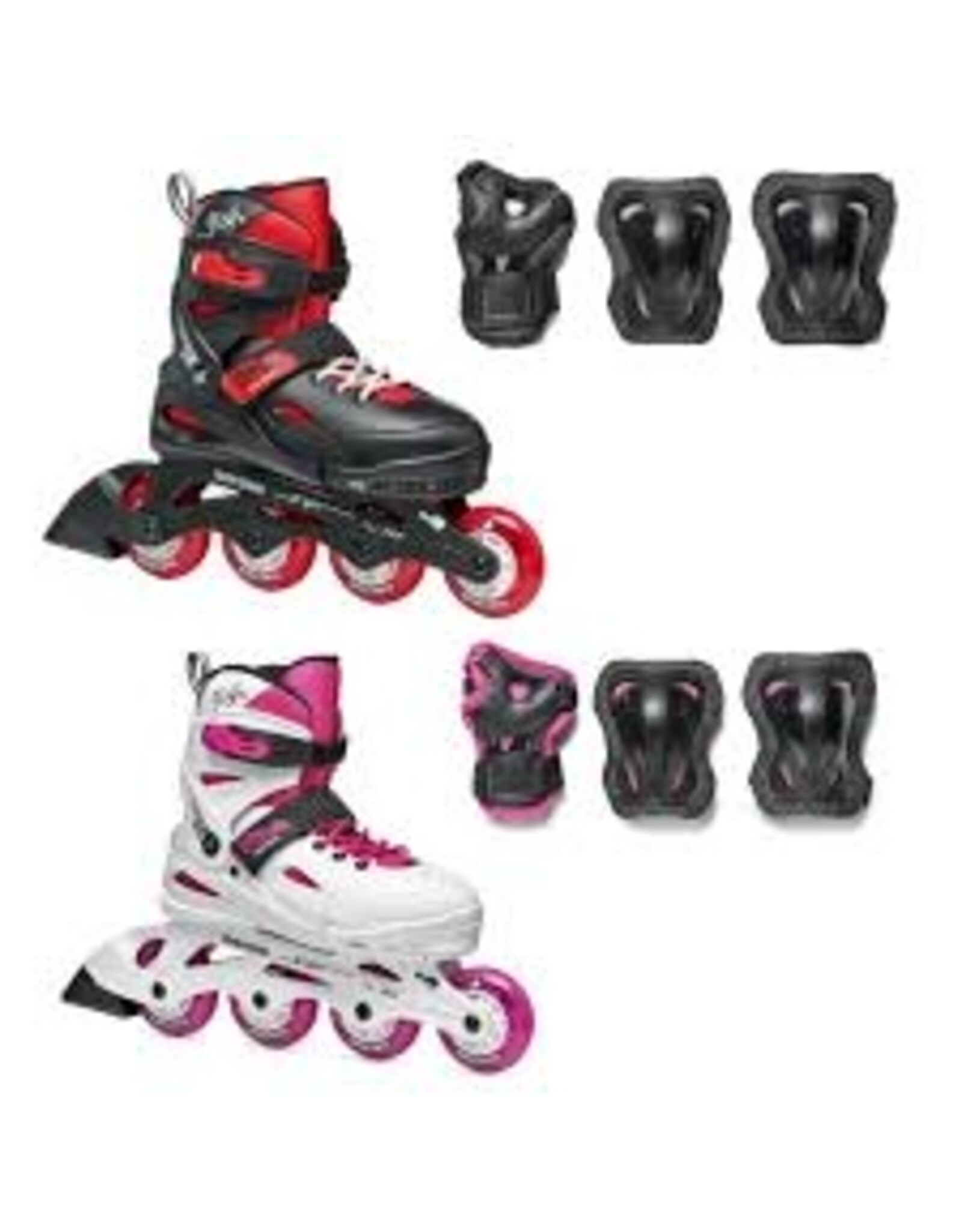Rollerblade Fury Combo skates and pads