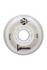Luminous Luminous Inline Wheels 76mm (4 pk)