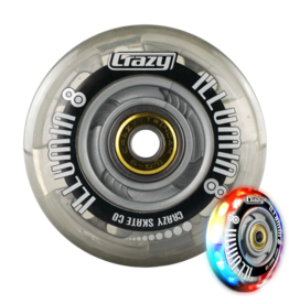 Crazy Skates Illumin8 Inline Wheels (single)