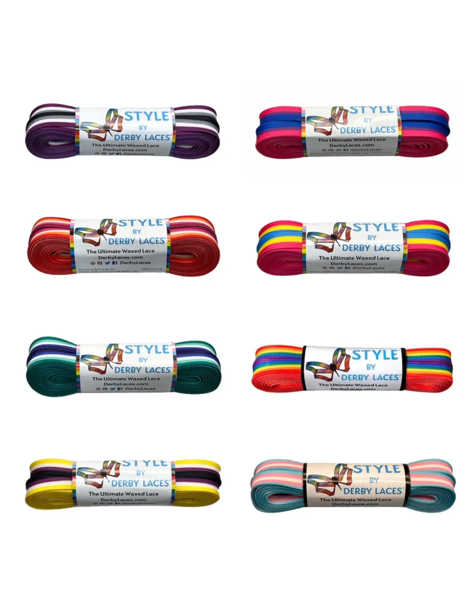 Derby Laces Pride Derby Laces