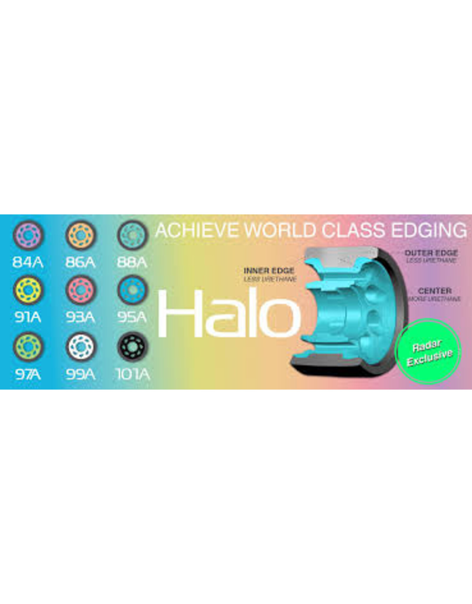 Riedell Riedell Solaris Arius Halo wheels