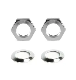 Toe Stop Nuts & Washers (pair)