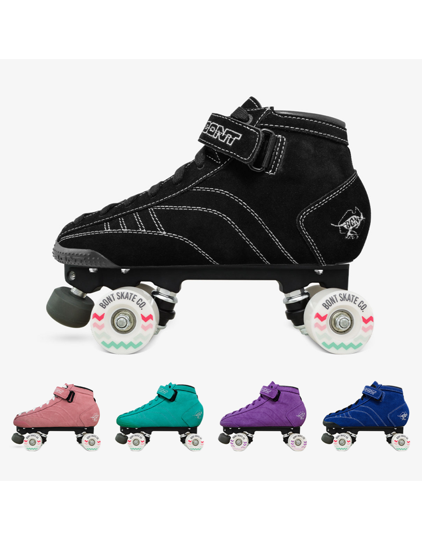 Bont Bont Prostar Suede, Tracer plate Glide Wheels