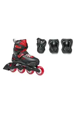 Rollerblade Fury Combo skates and pads