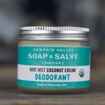 Chagrin Valley Soap and Salve Mint Mist Coconut Cream Deodorant