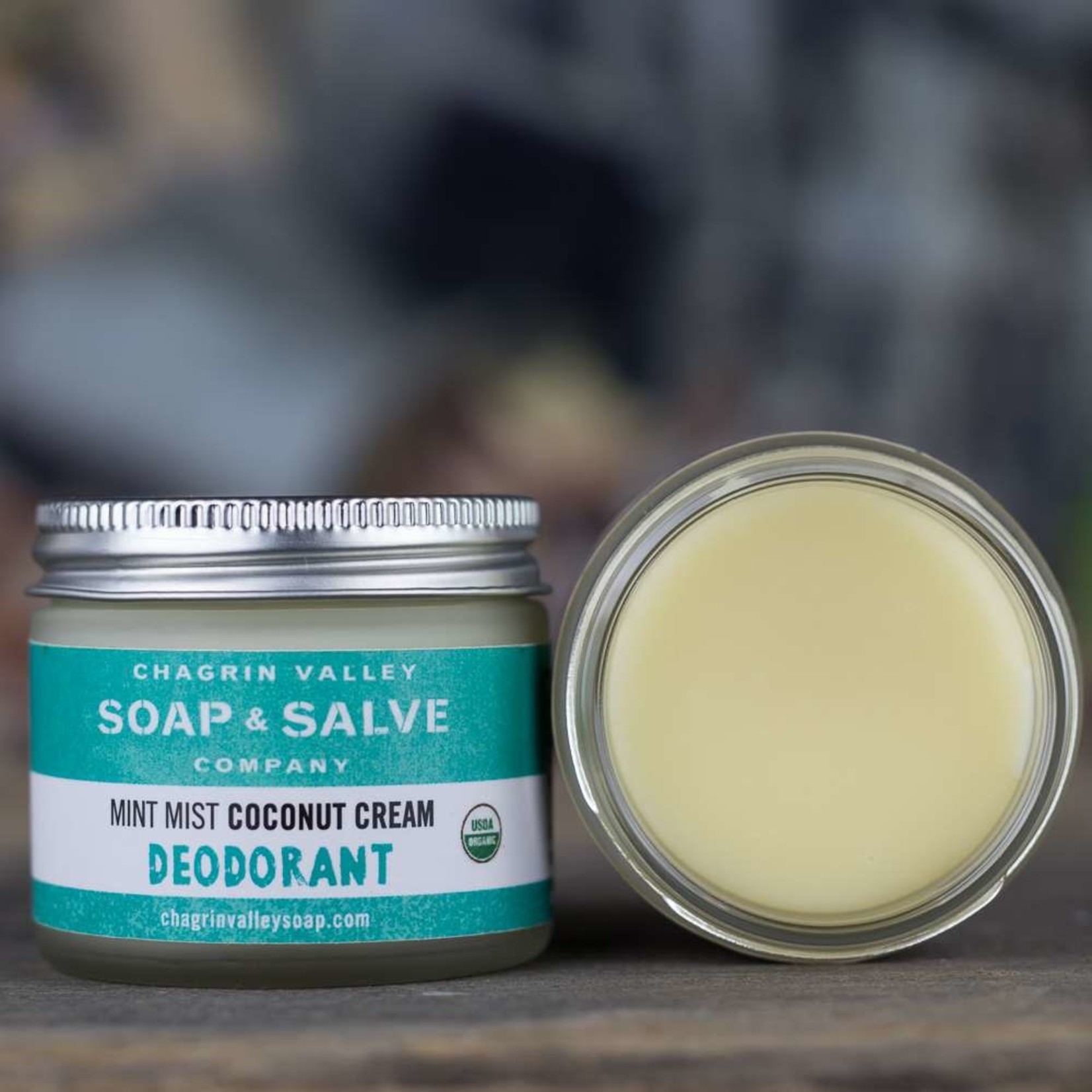 Chagrin Valley Soap and Salve Mint Mist Coconut Cream Deodorant