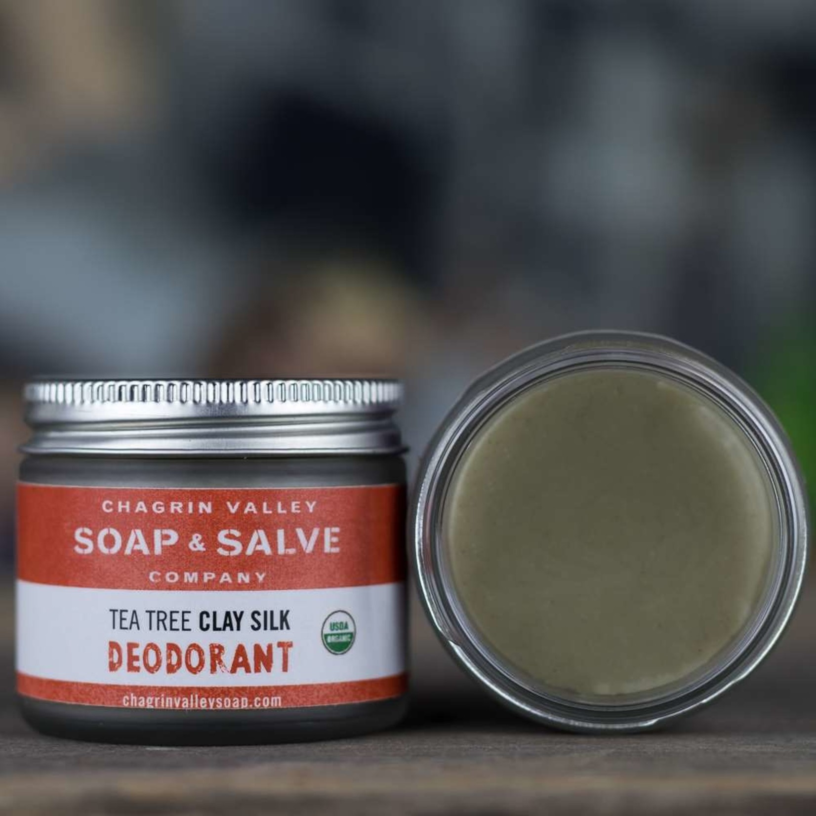 Chagrin Valley Soap and Salve Tea Tree Clay Silk Deodorant