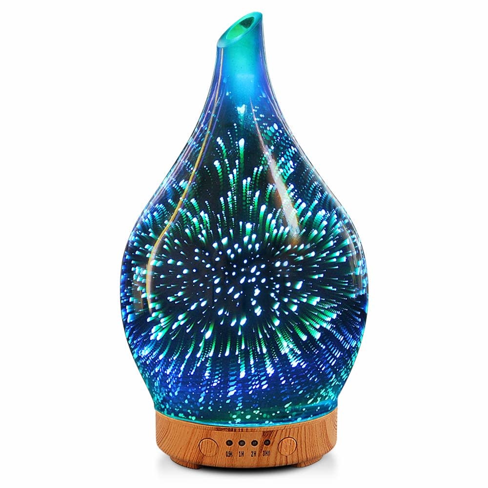 100ml 3D Glass Essential Oil Diffuser - CBD Oilsrus LLC - 3200 Severn