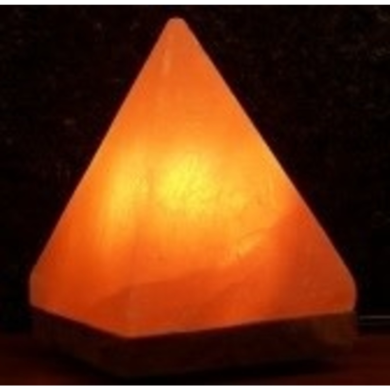 Aloha Bay Himalayan Crystal Salt Lamp Pyramid