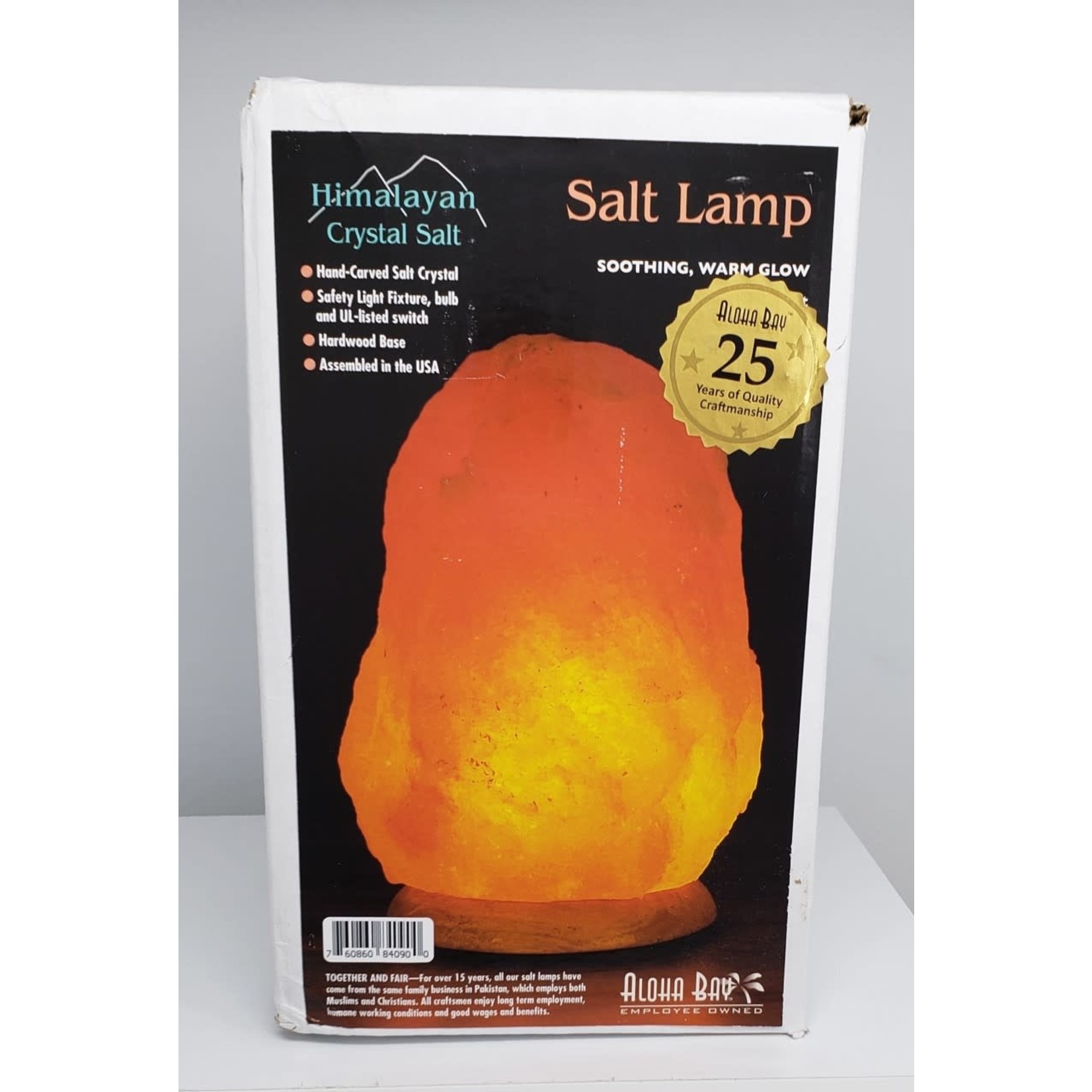 Aloha Bay Himalayan Crystal Salt Lamp Medium