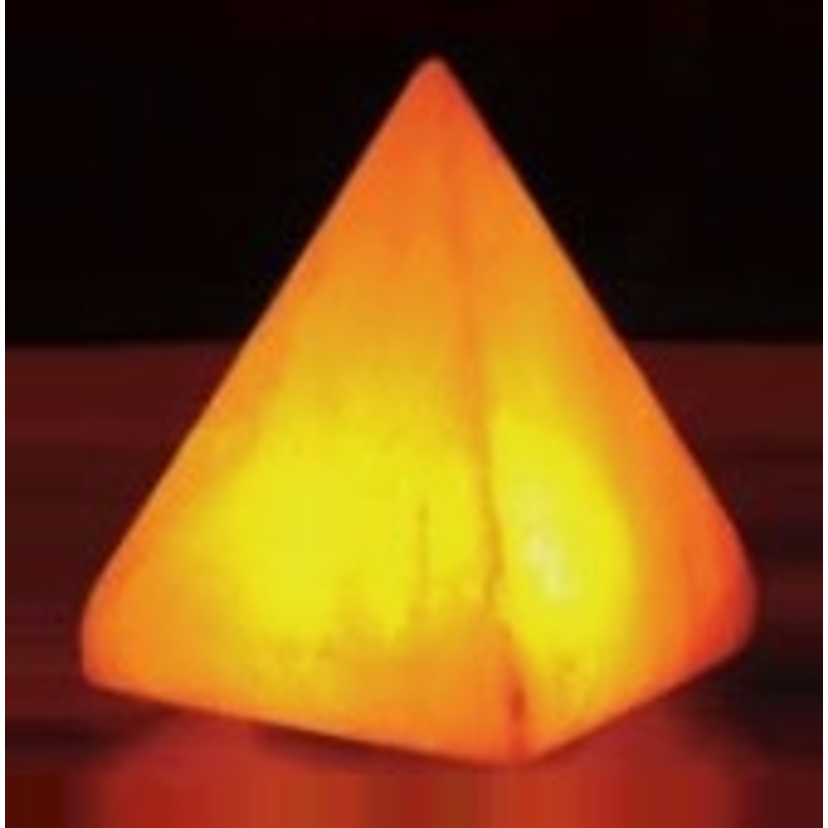 Aloha Bay Himalayan Salt Lamp Mini Pyramid