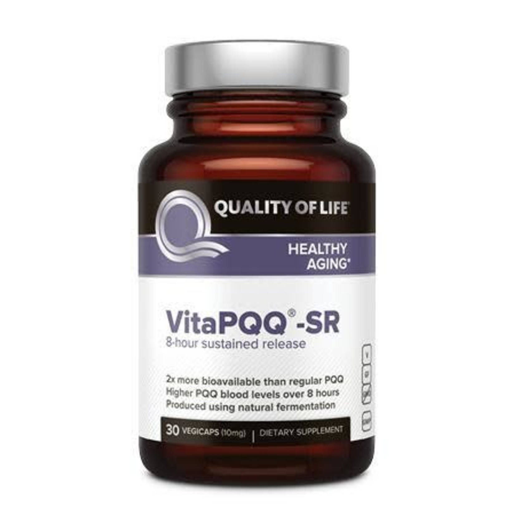 Quality of Life QOL VitaPQQ-SR 8 hour sustained release 30ct