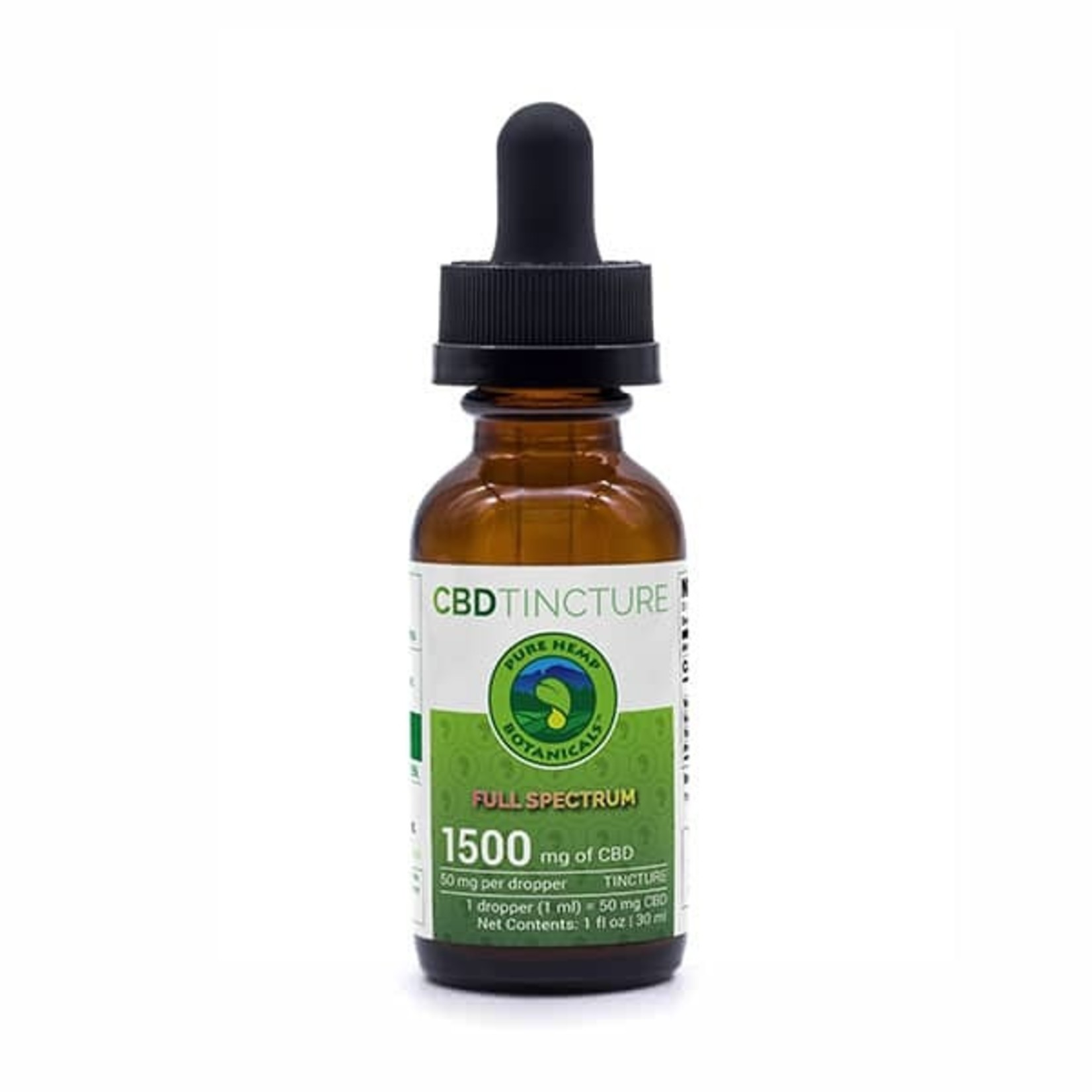 Pure Hemp Botanicals PHB Full Spectrum CBD Tincture Oil 1500mg 30ml