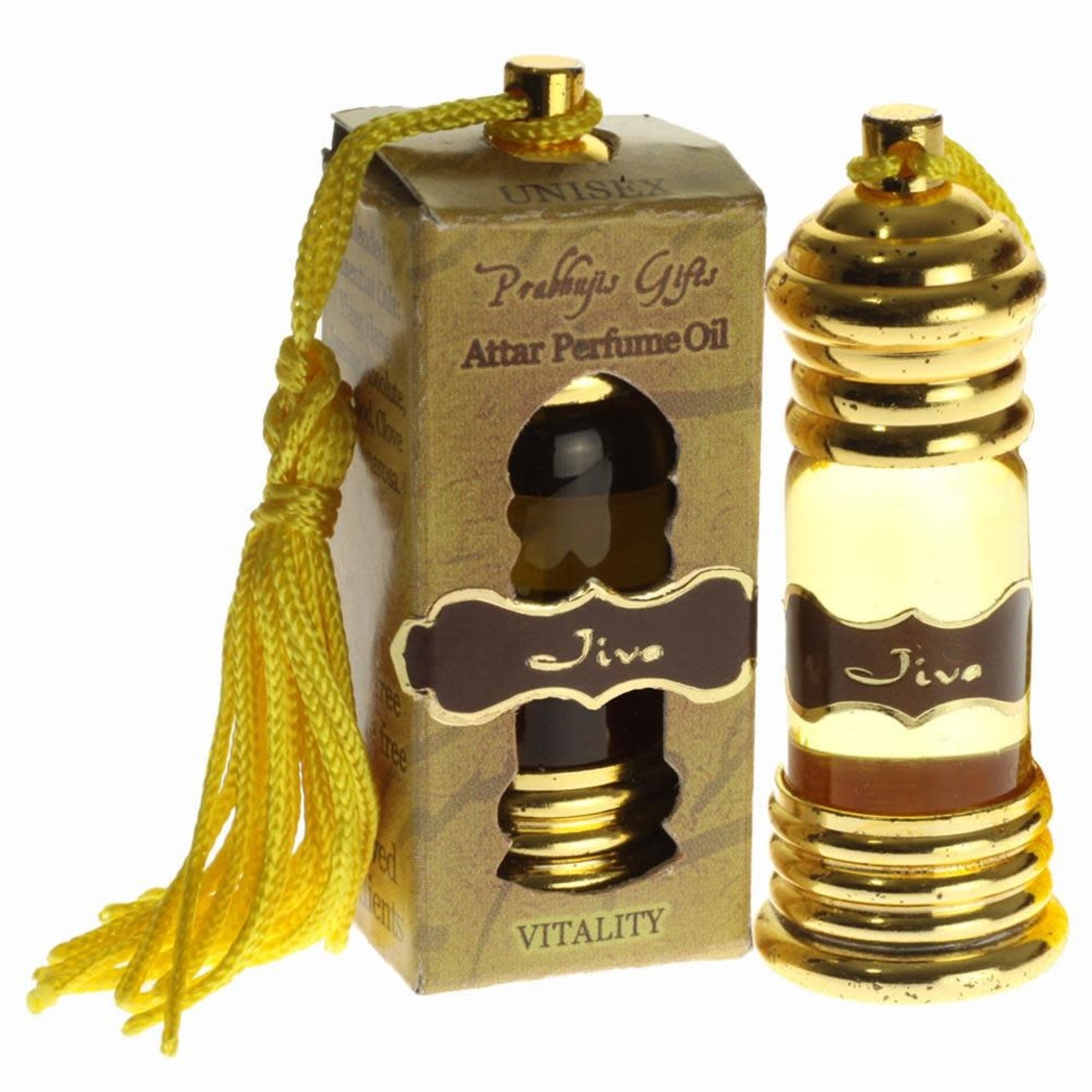 Prabhujis Gifts Perfume Attar Oil Jiva for Vitality