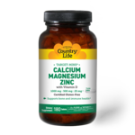 Country Life Country Life Calcium Magnesium Zinc with Vitamin D 180ct