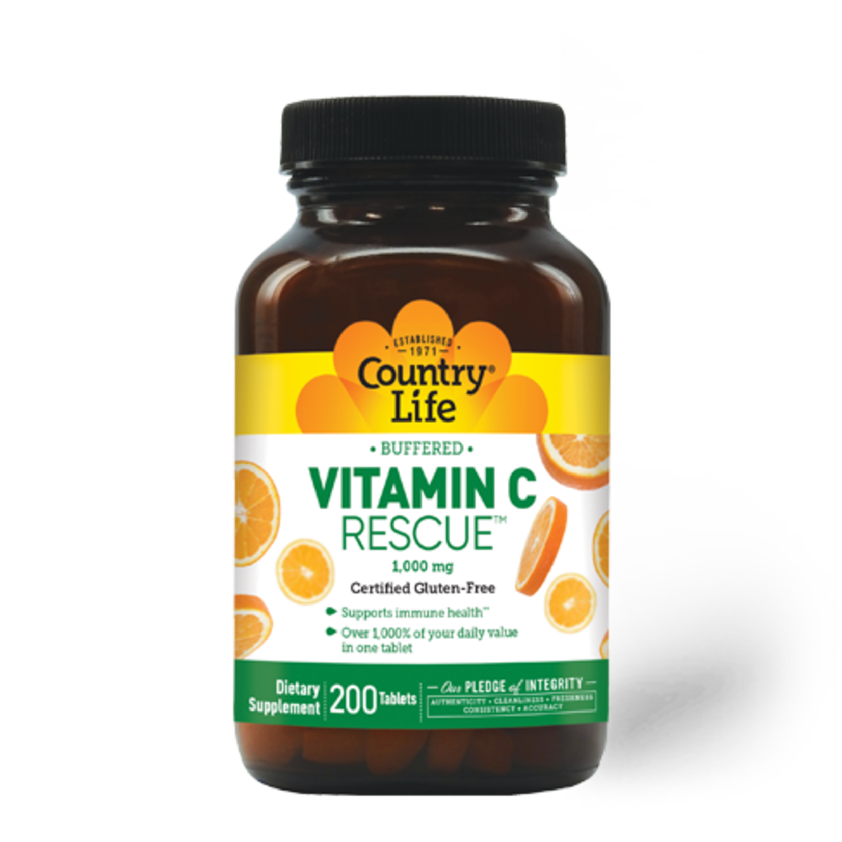 Country Life Country Life Vitamin C Rescue 1000mg 200 Tablets