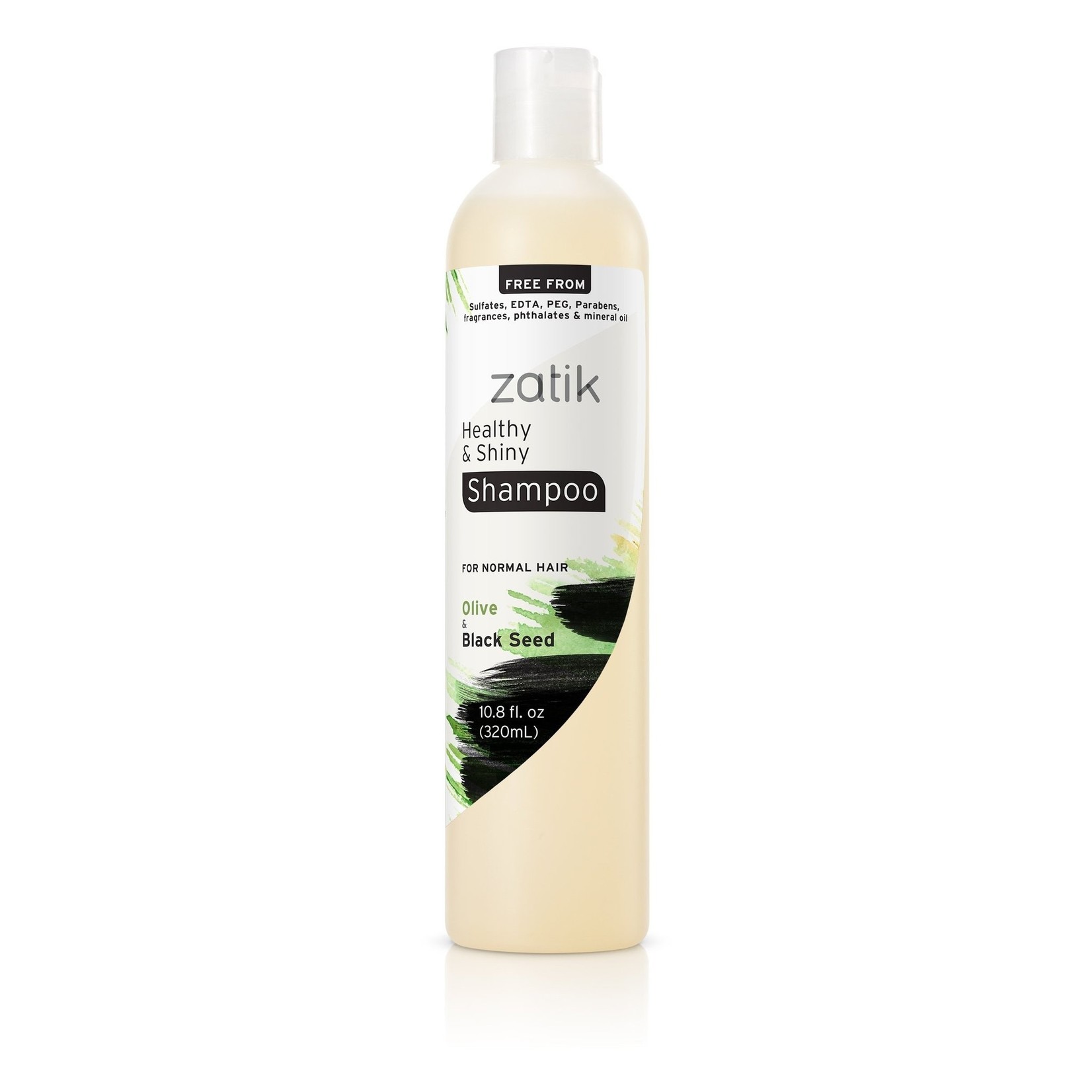 Zatik Inc. Zatik Healthy and Shiny Shampoo Olive and Black Seed 10.8oz
