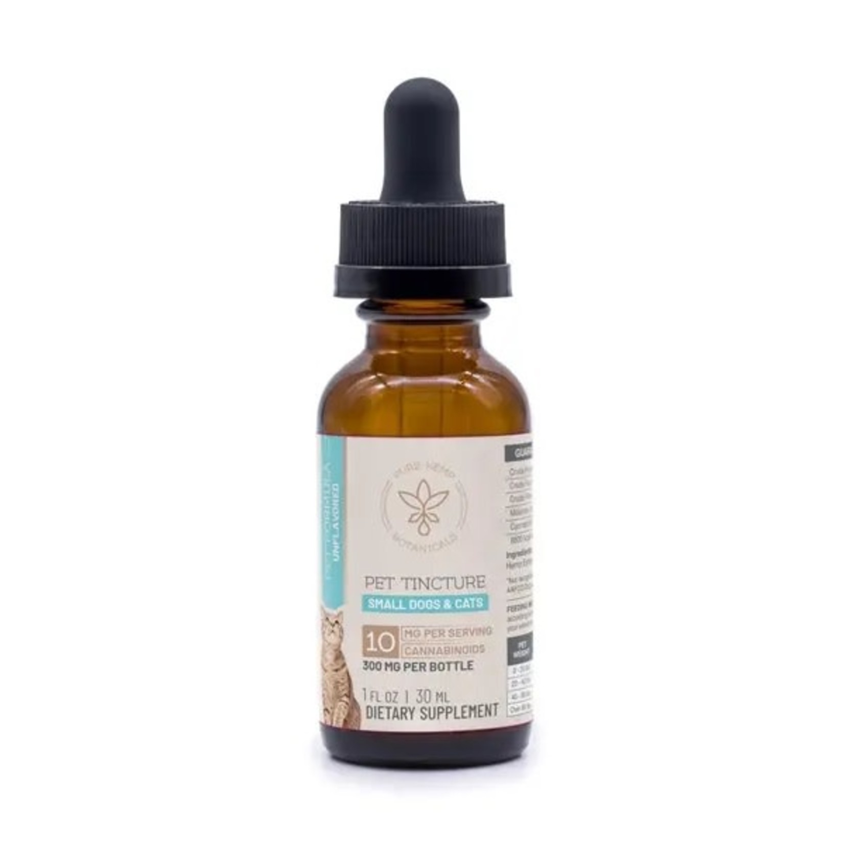 Pure Hemp Botanicals PHB Harmony 300mg Pet Tincture for Small Dogs and Cats 30ml