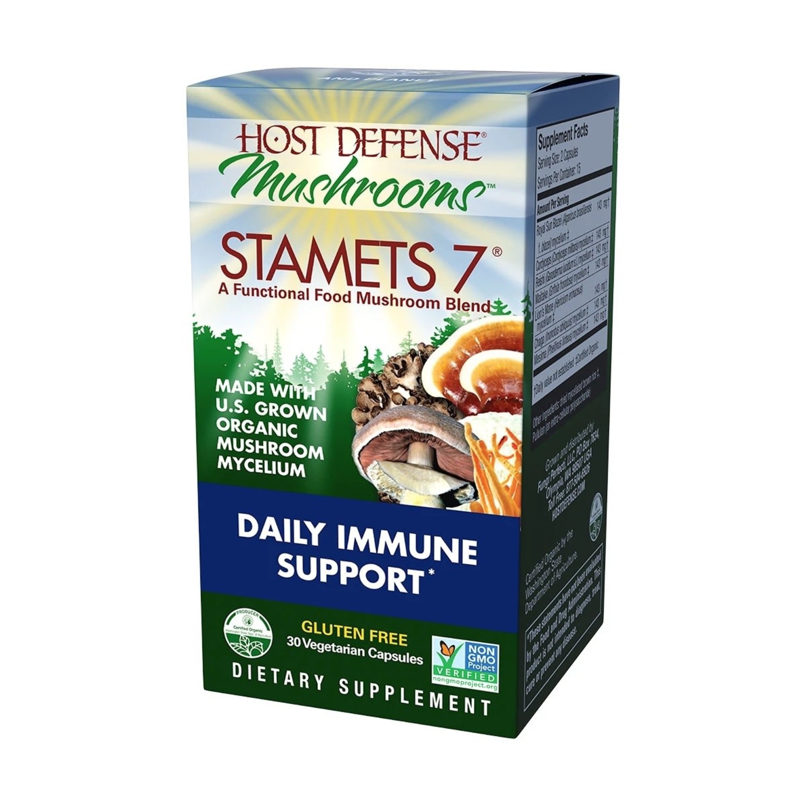 Host Defense HD Stamets 7 Capsules