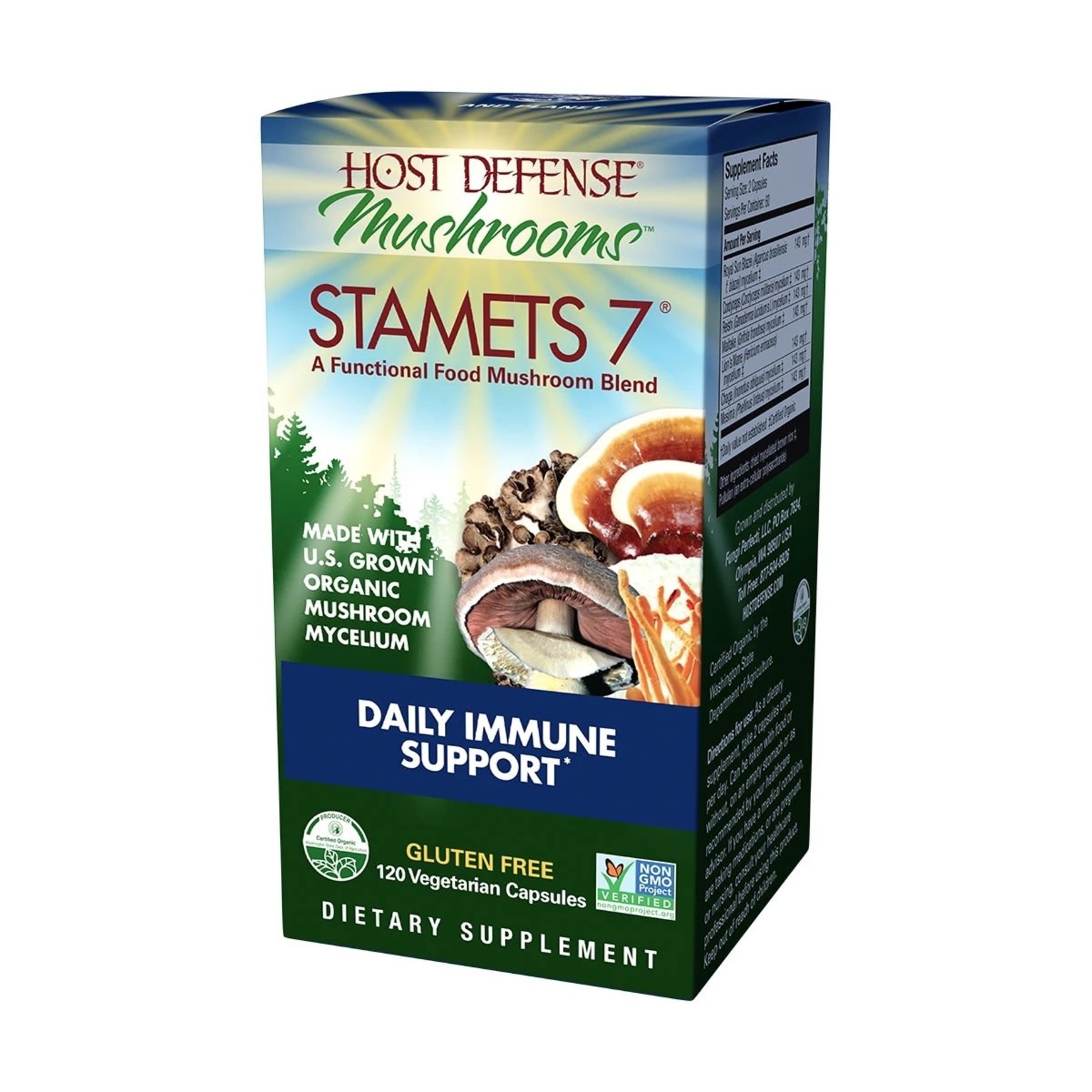 Host Defense HD Stamets 7 Capsules