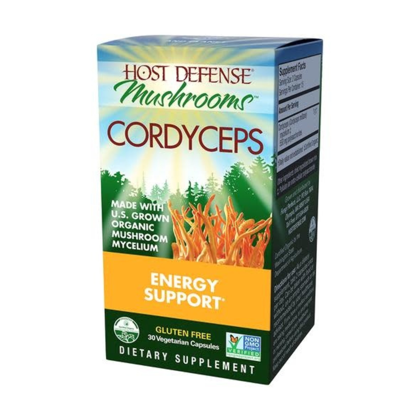 Host Defense HD Cordyceps Mushroom Capsules