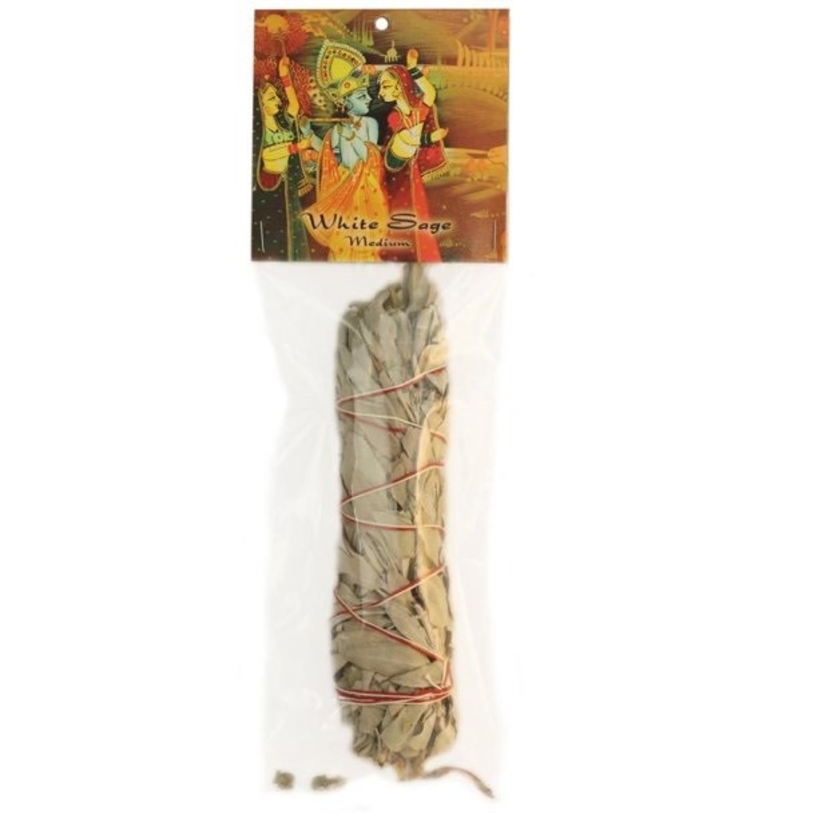 Prabhujis Gifts White Sage Smudge Stick - Medium Bundle