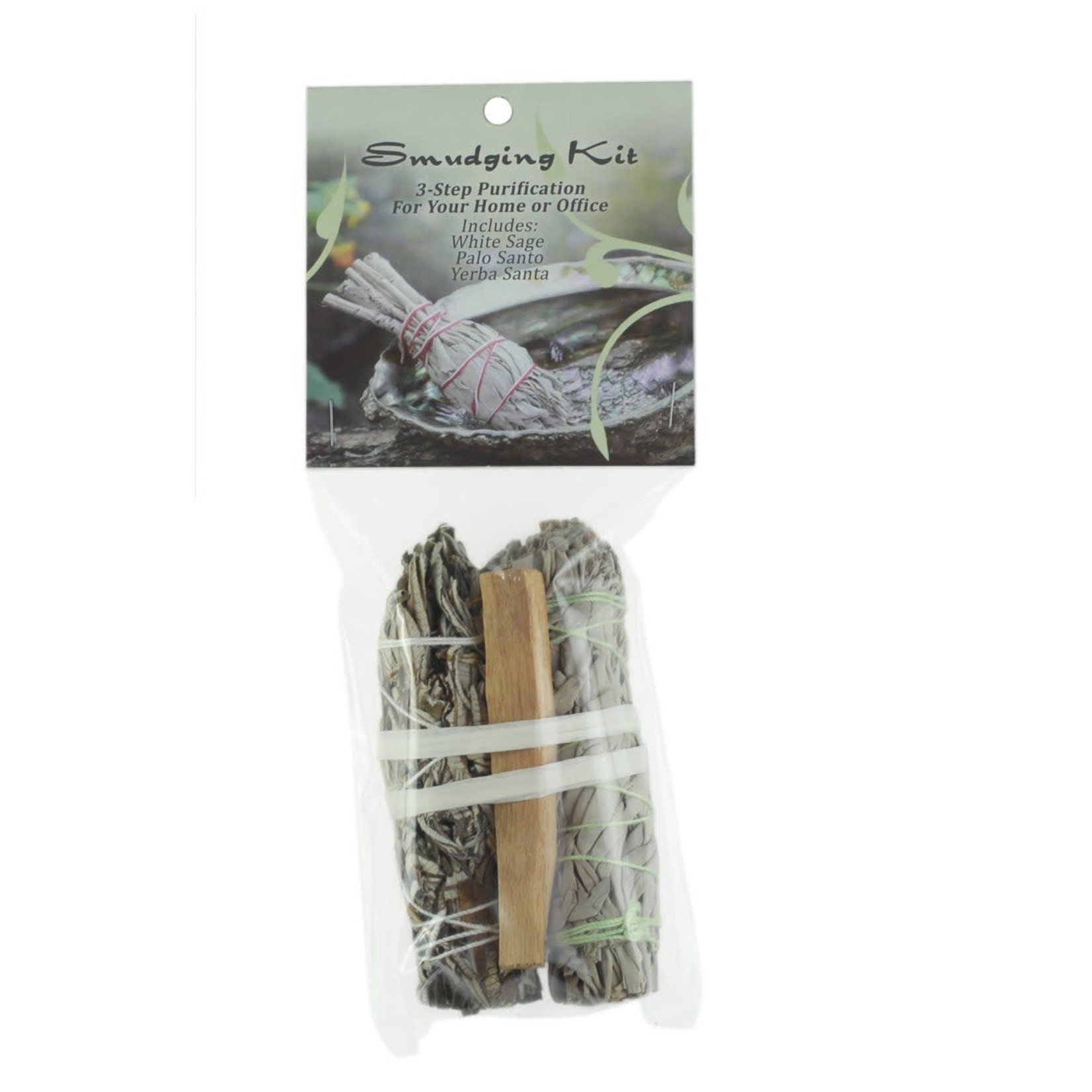 Prabhujis Gifts Smudging Kit Palo Santo, Sage, Yerba Santa