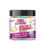 Chill 1250mg Delta 8 THC Fruity Mix Gummies 50ct