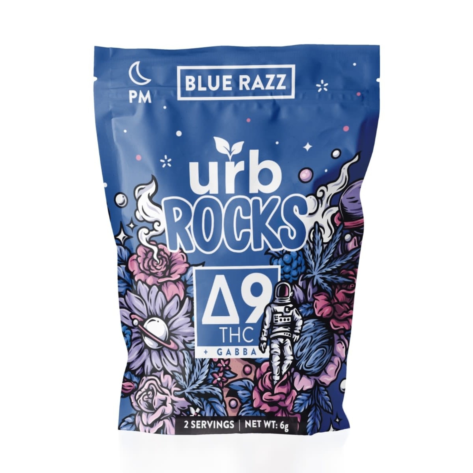 URB Urb Delta 9 Rocks - Blue Razz