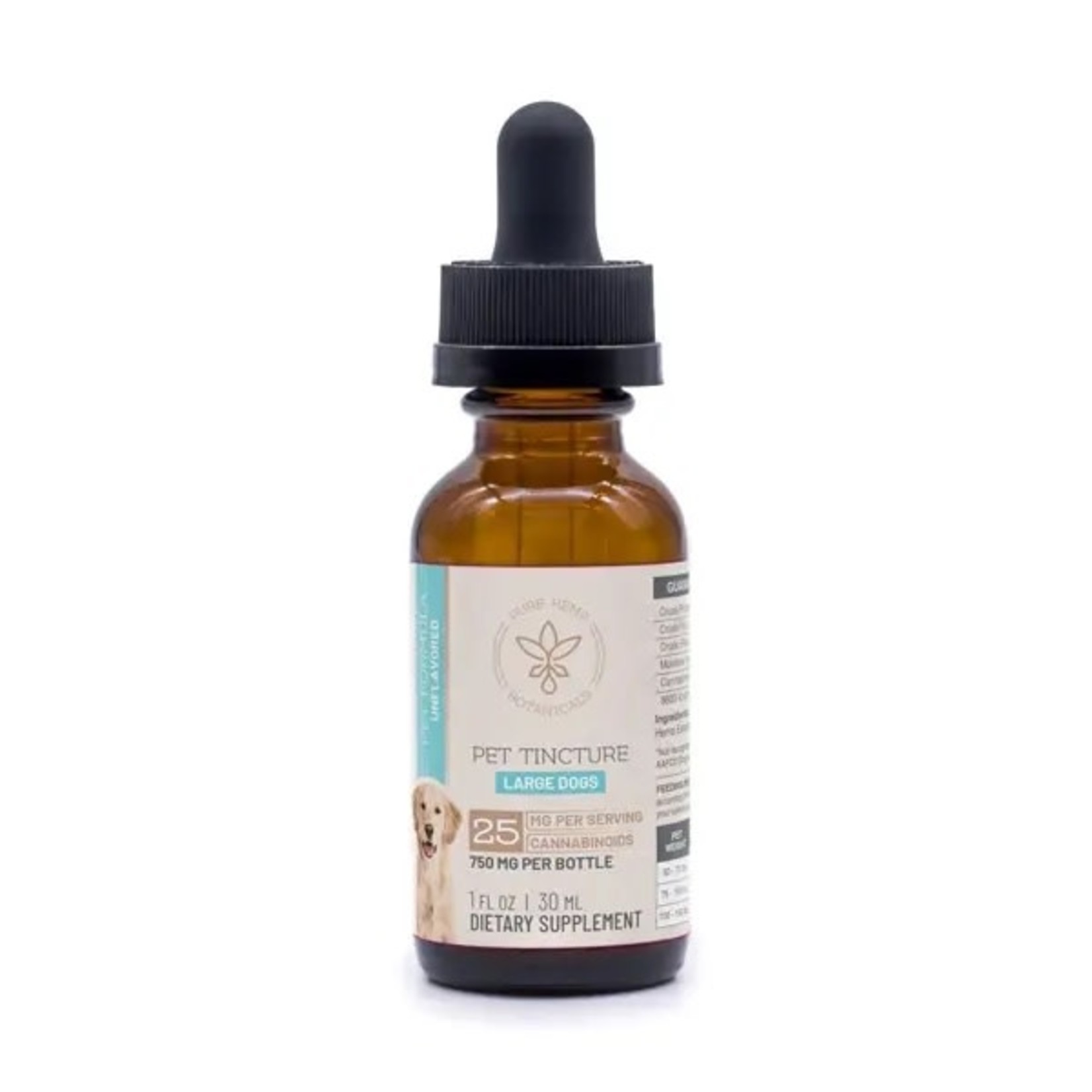 Pure Hemp Botanicals PHB Full Spectrum 750mg CBD Tincture for Large Pets