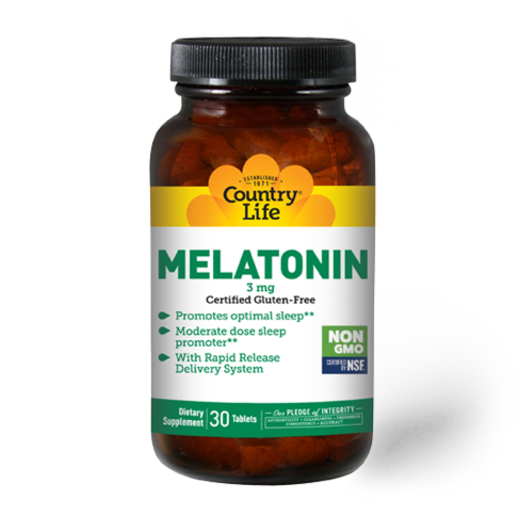 Country Life Country Life Melatonin 3mg 30ct