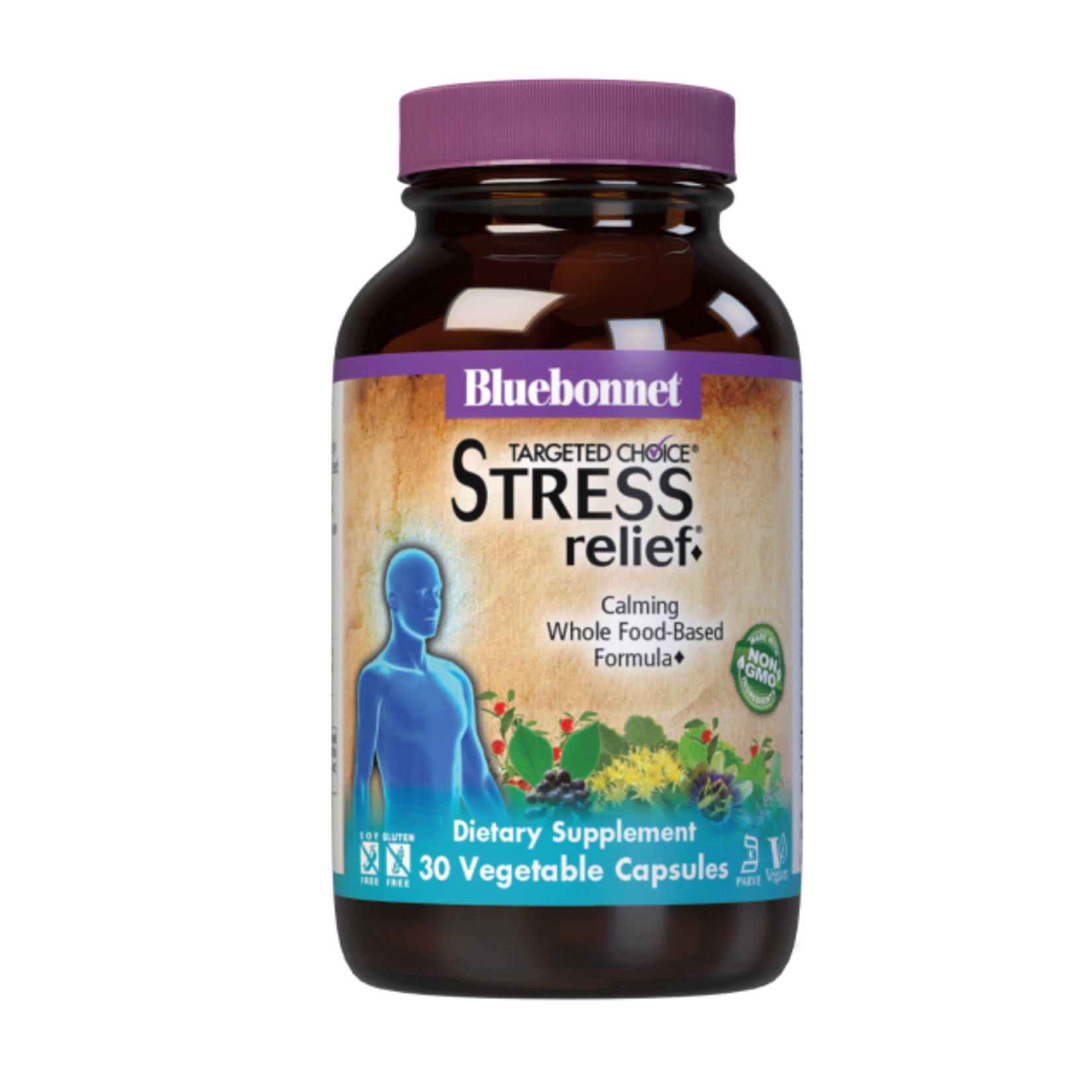 BlueBonnet Bluebonnet Stress Relief 30 Veg capsules