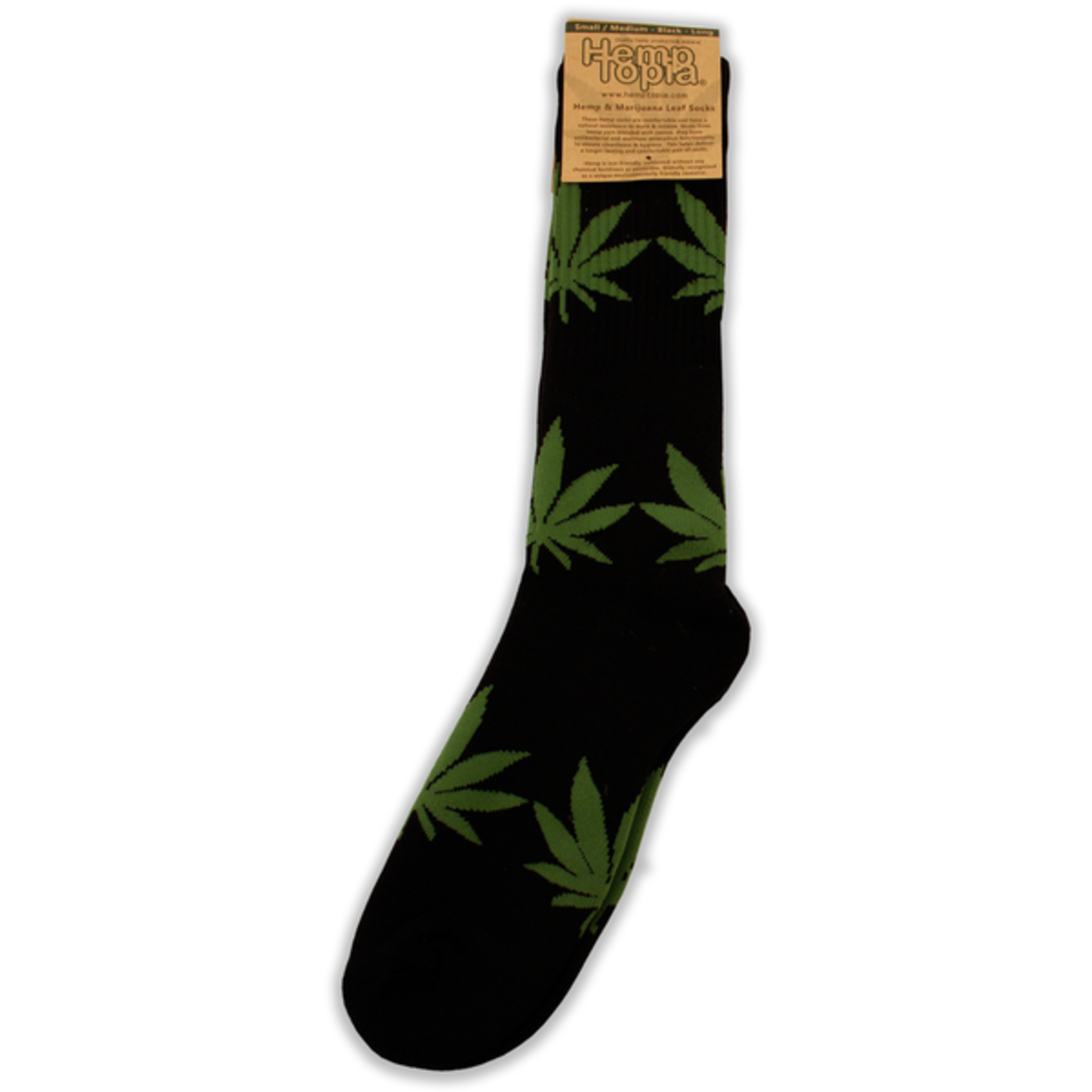 Hemptopia Hemp & Marijuana Leaf Socks