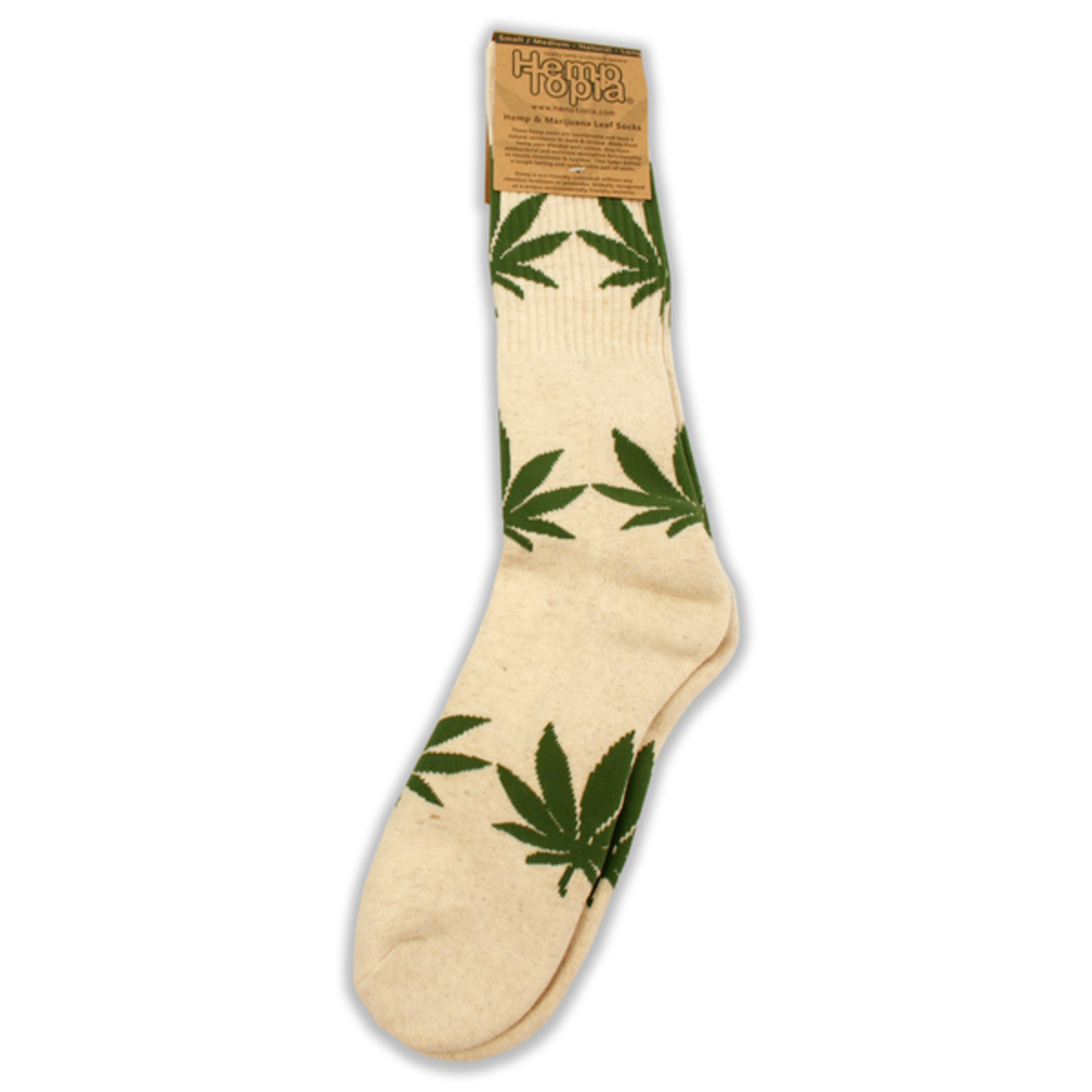 Hemptopia Hemp & Marijuana Leaf Socks
