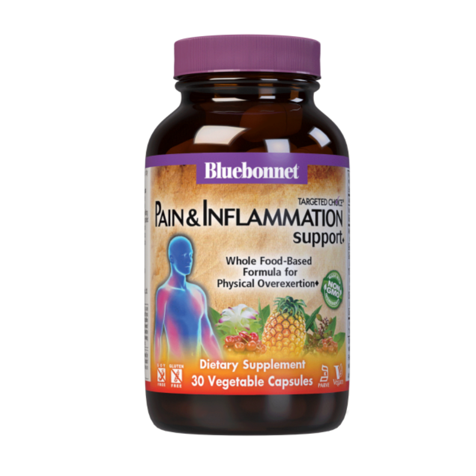 BlueBonnet Bluebonnet Pain & Inflammation support 30 Veg caps