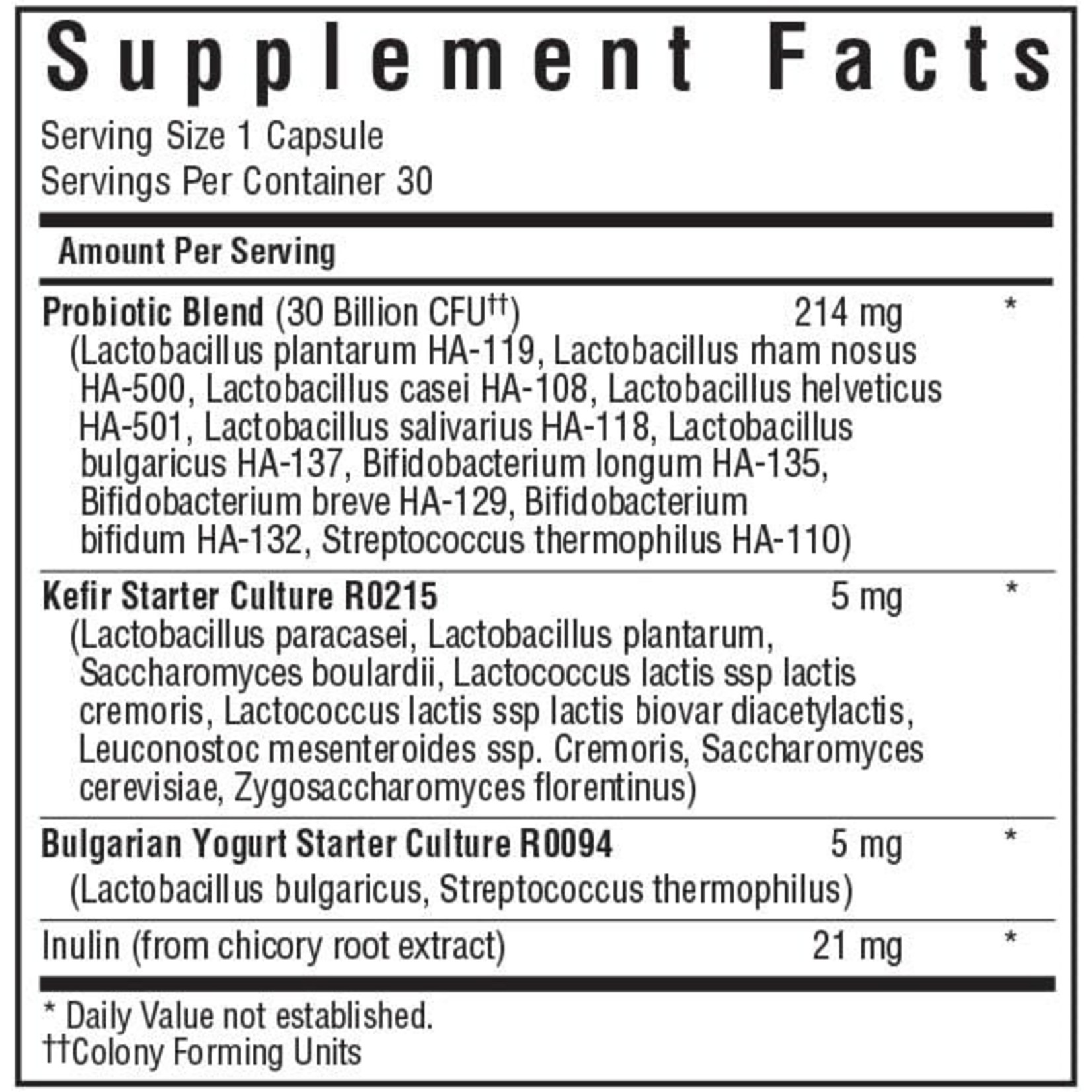 BlueBonnet Bluebonnet Probiotic & Prebiotic 30 Billion 30ct