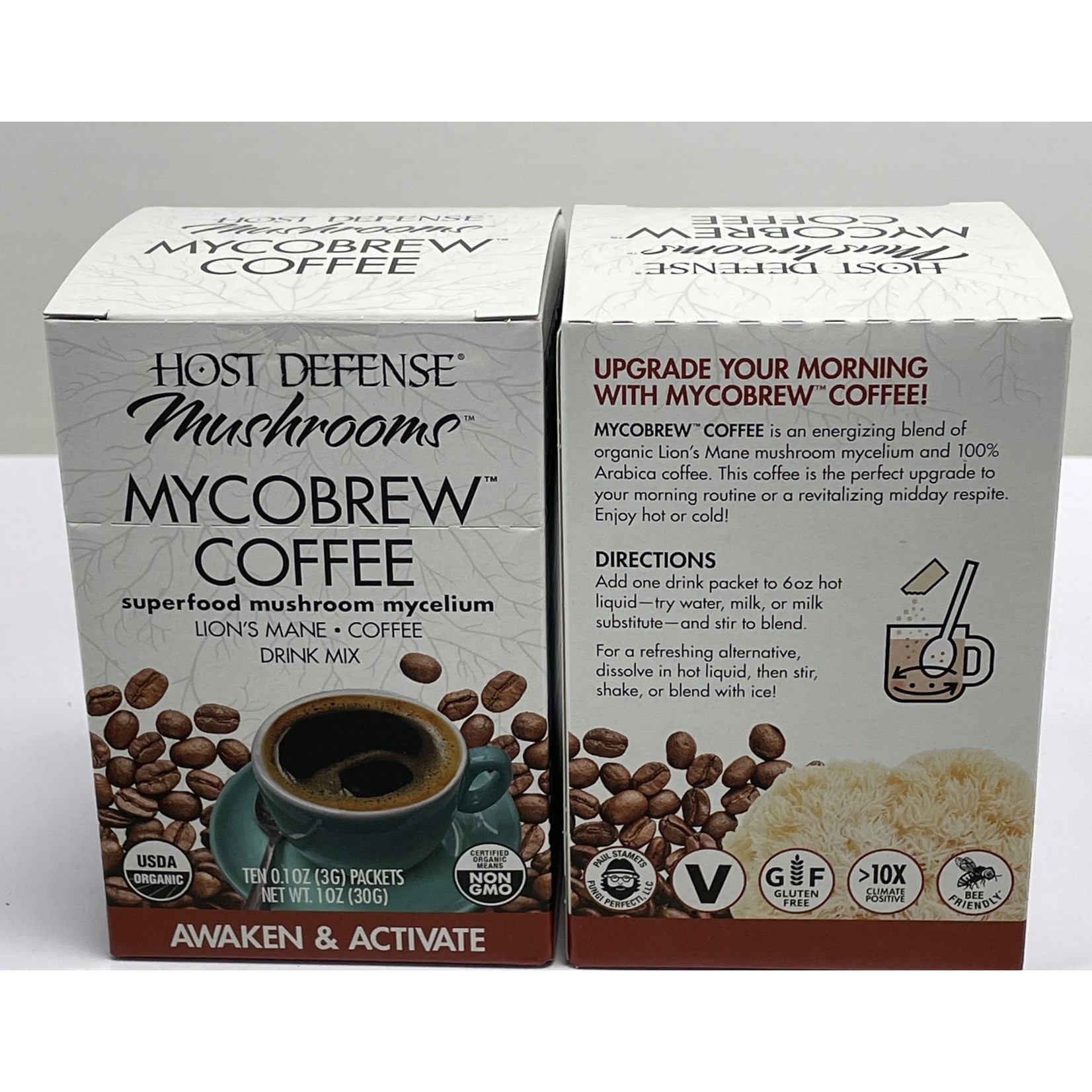 Host Defense Host Defense MycoBrew Mushroom Coffee 10 Pack