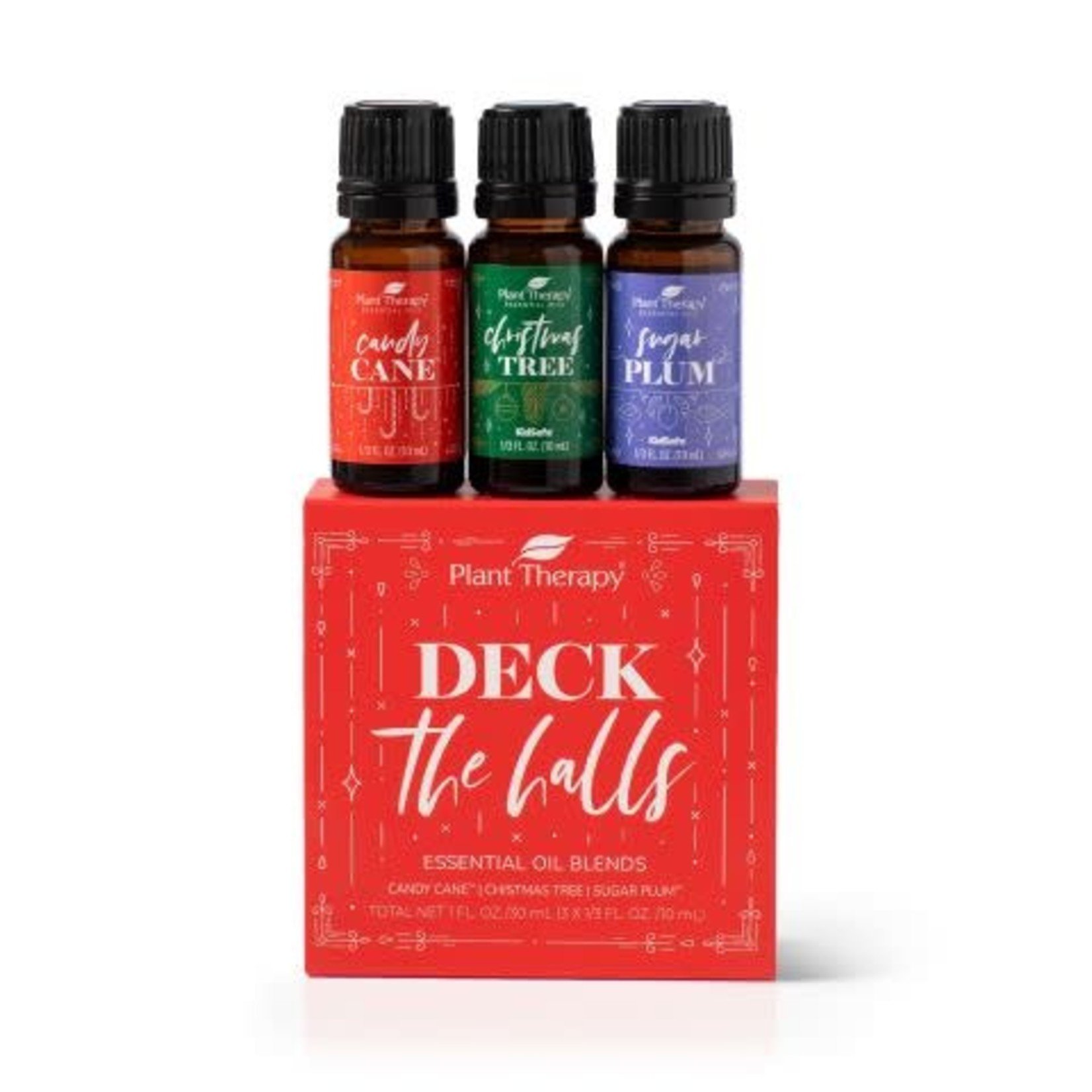 Plant Therapy Deck the Halls Holiday Essential Oil Kit