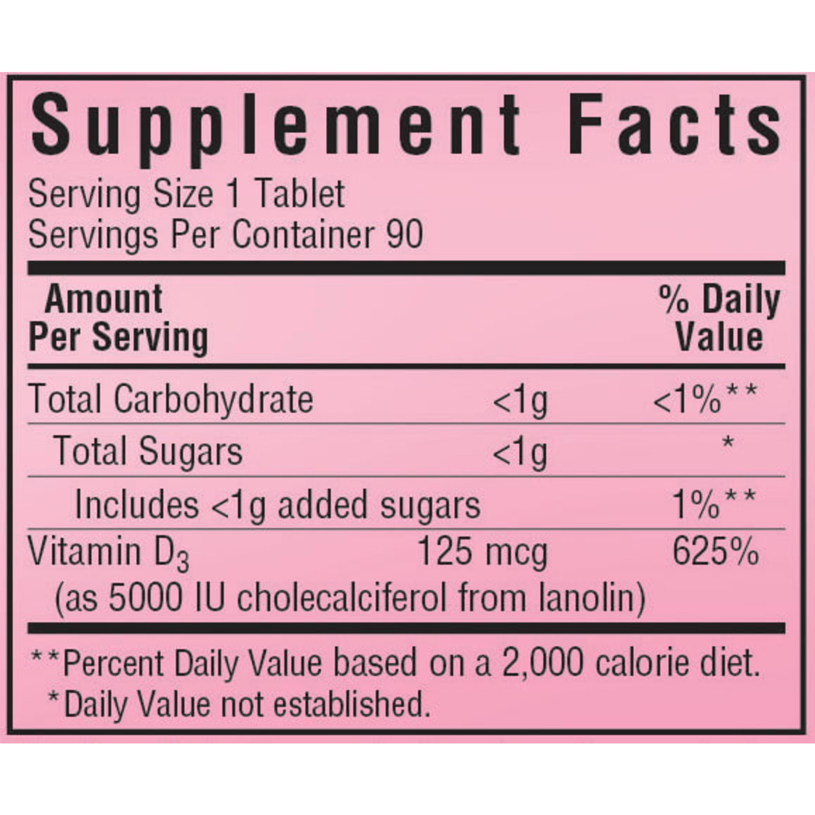 BlueBonnet Bluebonnet Earth Sweet Vitamin D3 5000iu Chewables 90ct