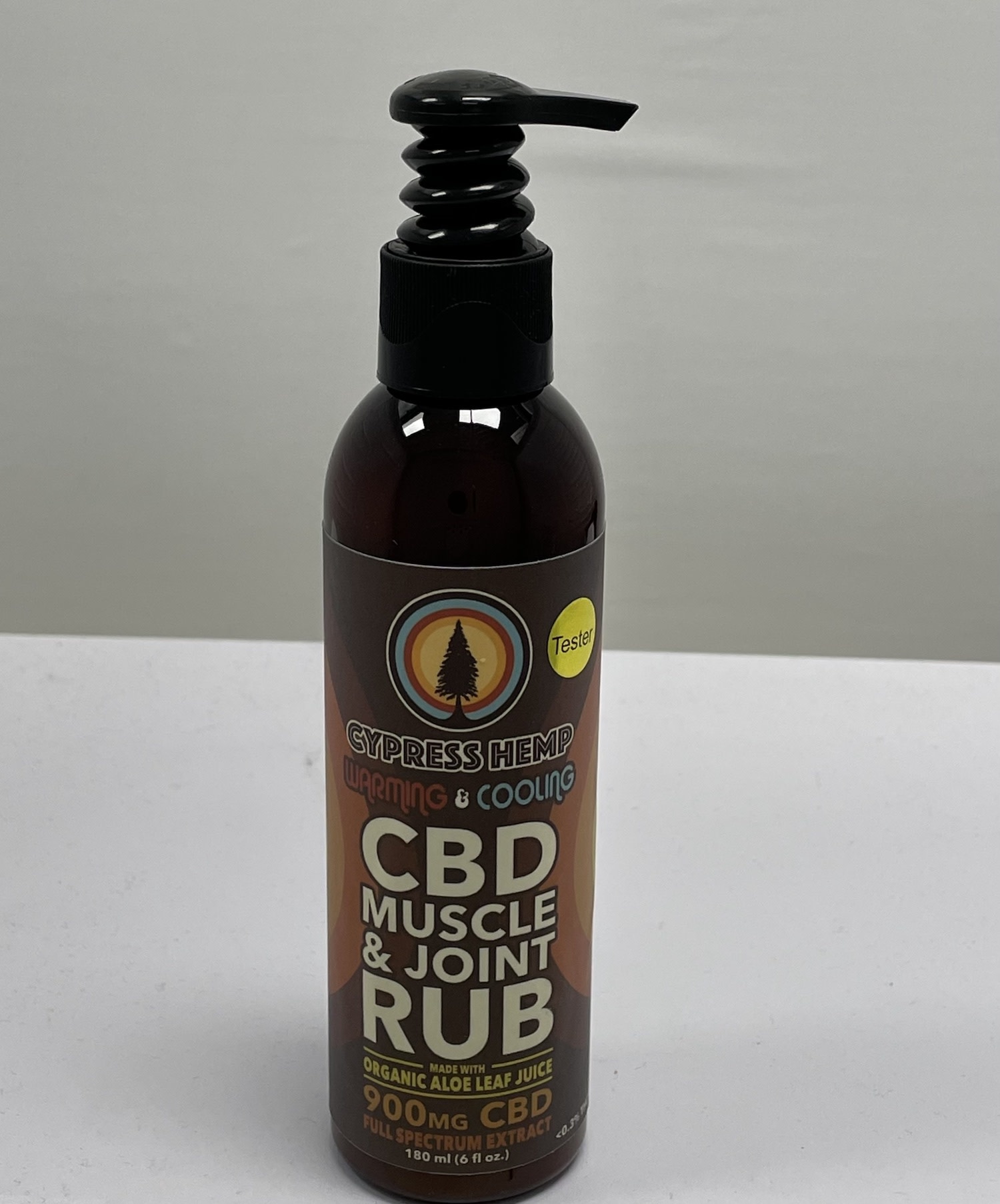 Cypress CBD Muscle & Joint Rub Full Spectrum 900mg 6oz Health4Nola