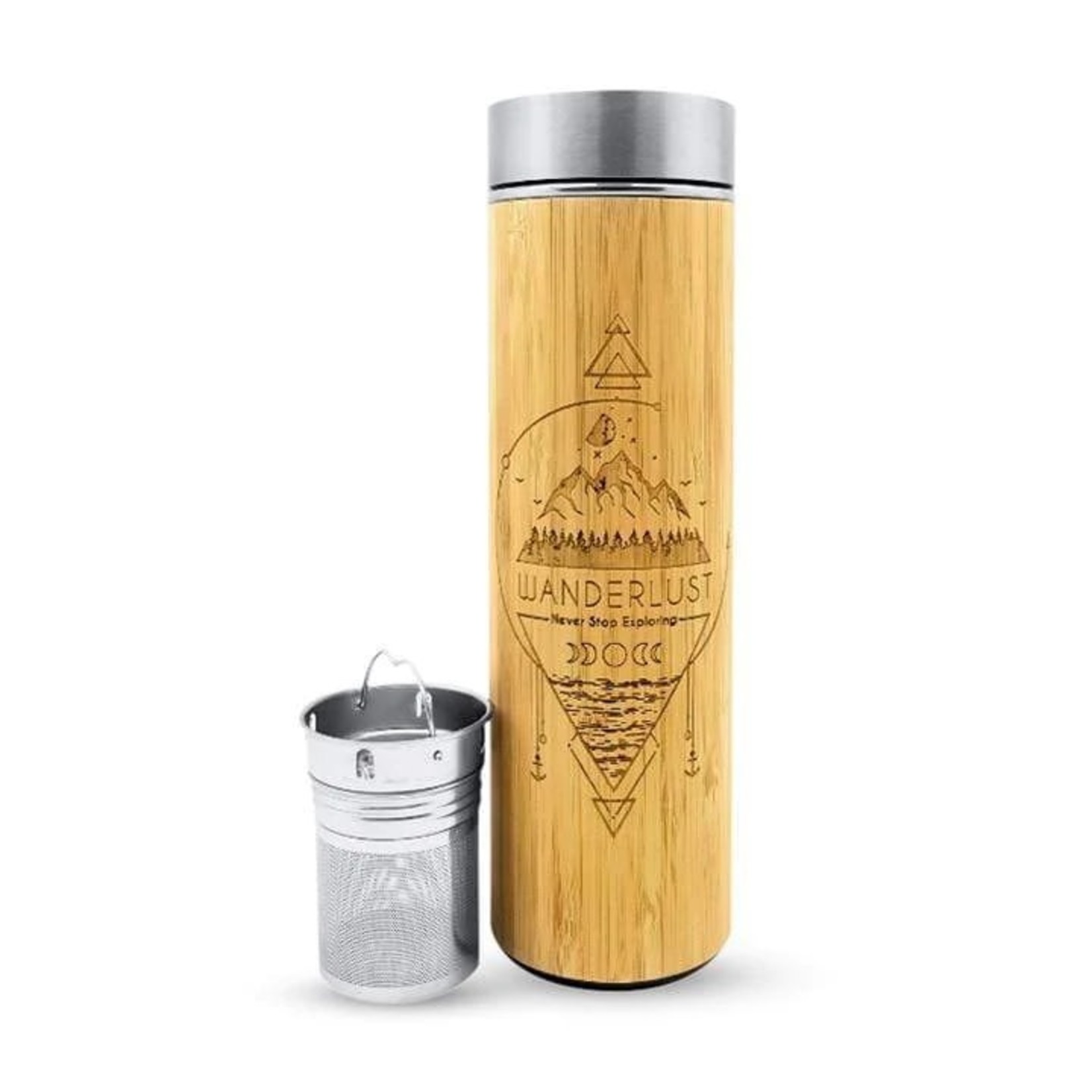 Abundance 17.9oz Bamboo Tumbler by Bhavana Bottle