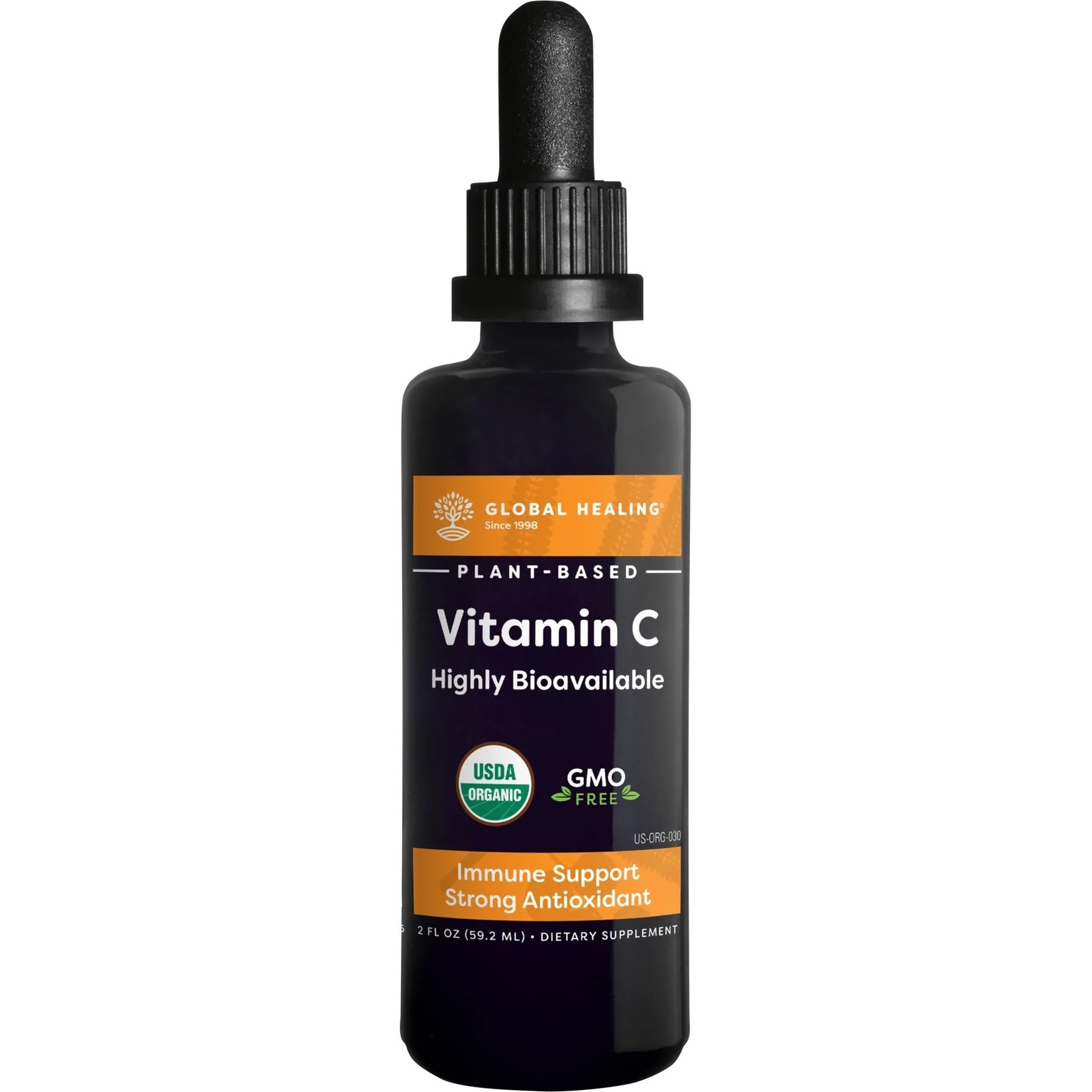 Global Healing Global Healing Plant Based Vitamin C Liquid 2oz