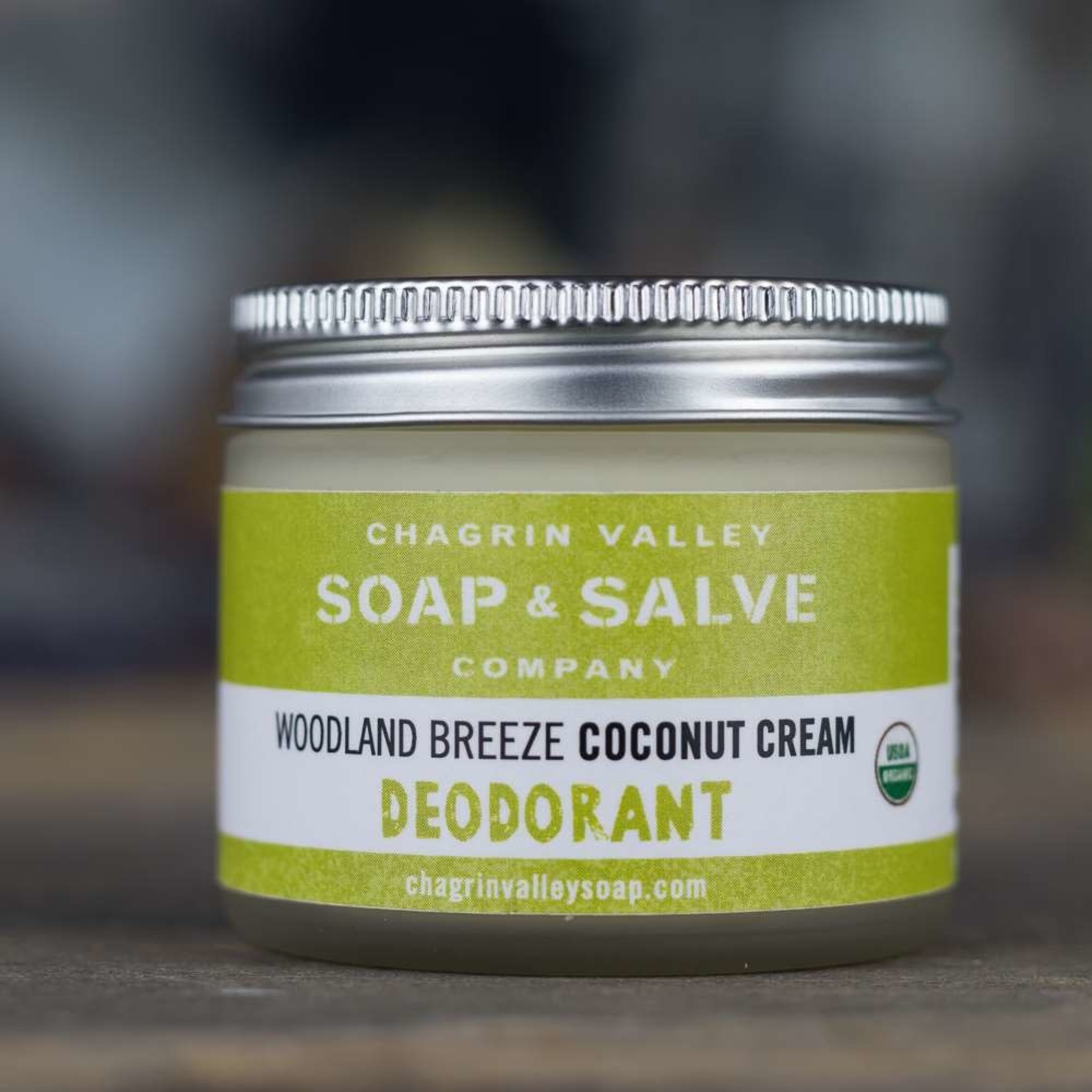 Chagrin Valley Soap and Salve Woodland Breeze Coconut Cream Deodorant