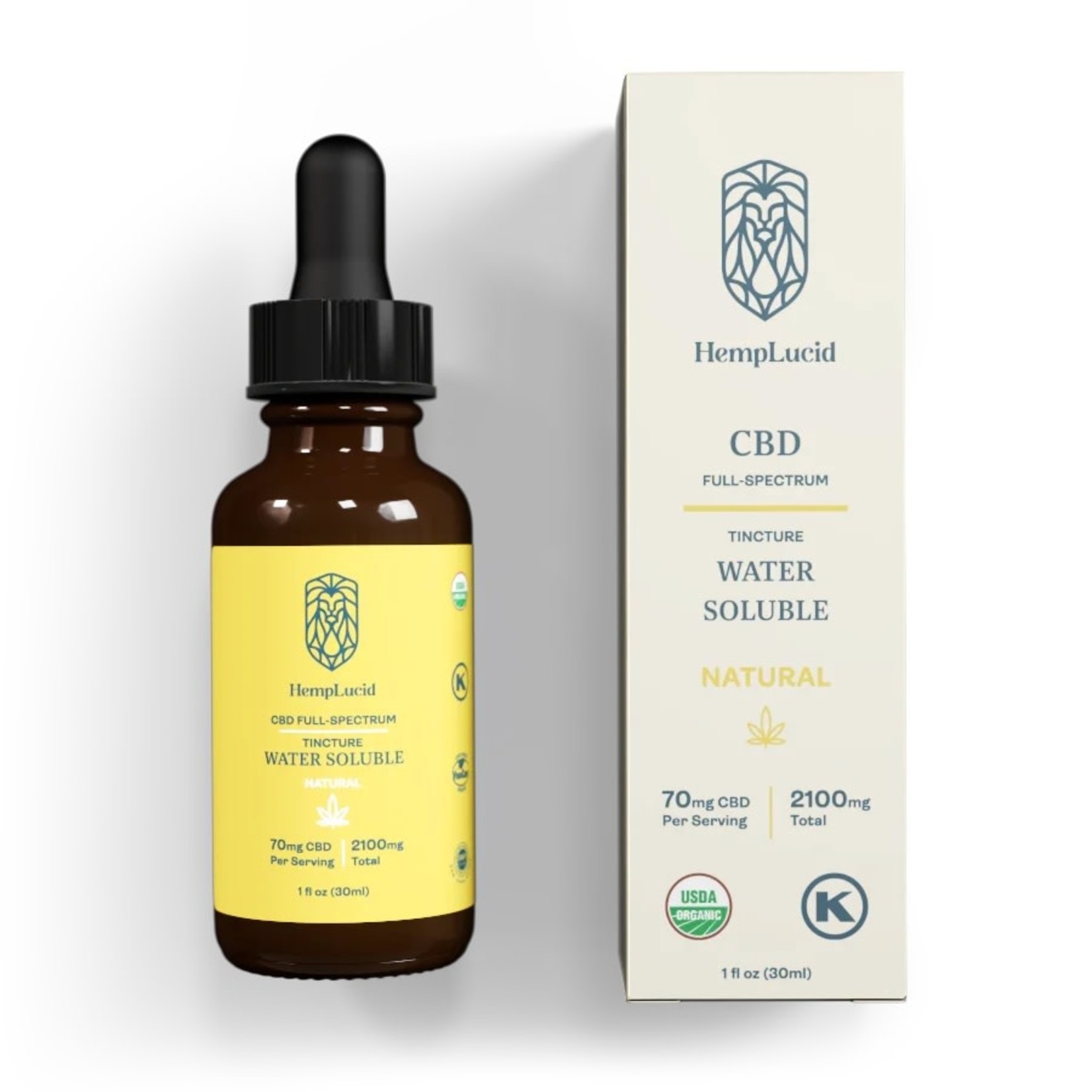 Hemp Lucid CBD Full Spectrum Water Soluble 2100mg